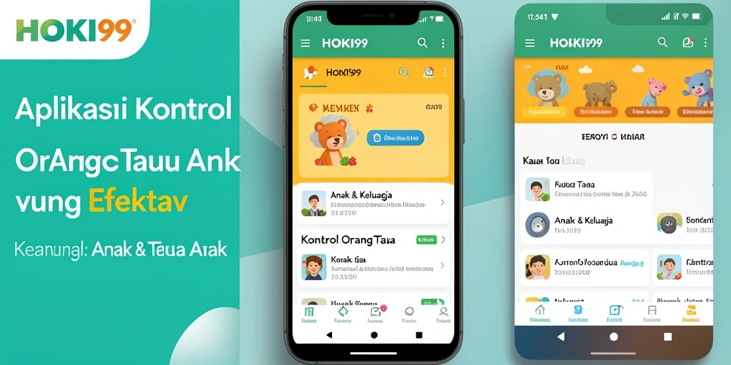 Antarmuka HOKI99 yang memudahkan kontrol orang tua.