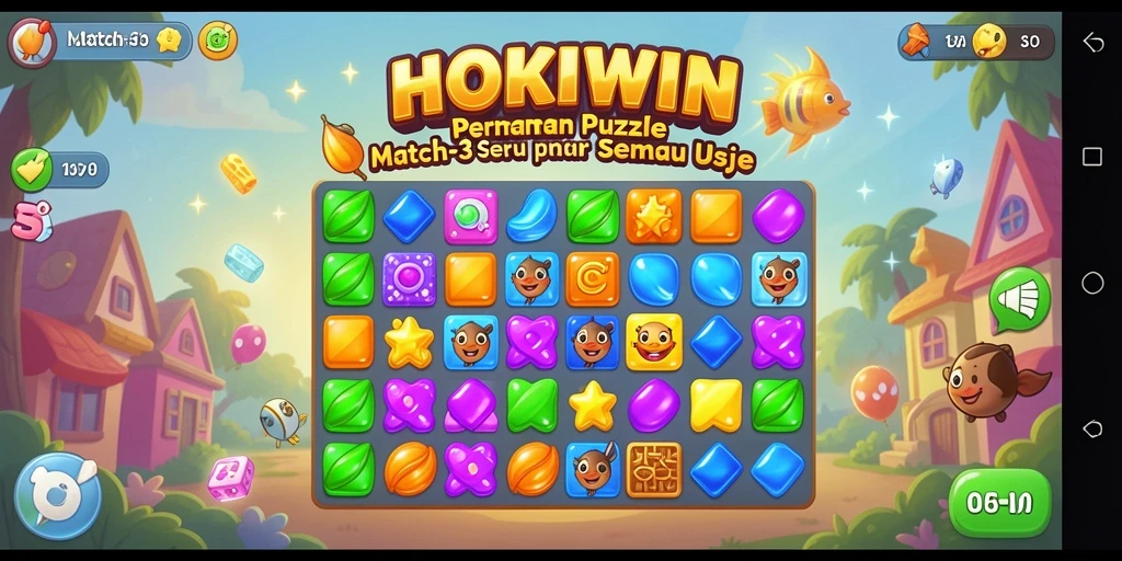 Antarmuka user-friendly dan grafis menawan dari HOKIWIN.