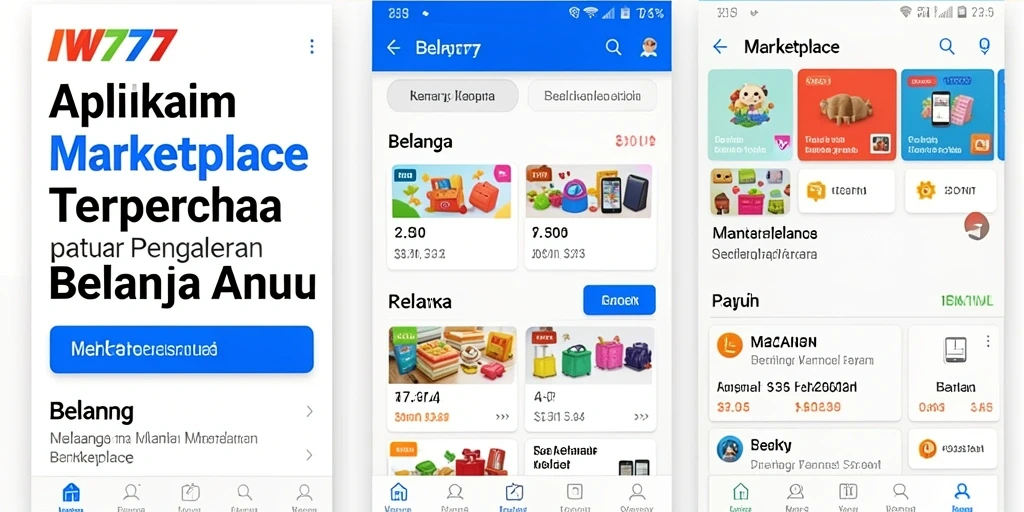 Tampilan antarmuka IW777 yang modern dan ramah pengguna.
